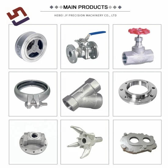 Peças de liga de alumínio anodizadas de liga de titânio de aço inoxidável personalizadas de fundição, acessórios para tubos de peças de processamento