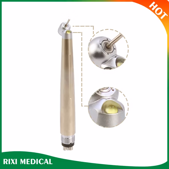 Equipamento médico produtos odontológicos de anel LED 5 spray dental peça de mão de alta velocidade
