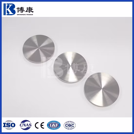 CAD Cam que mói matéria prima de disco de titânio para pilar de implante dentário